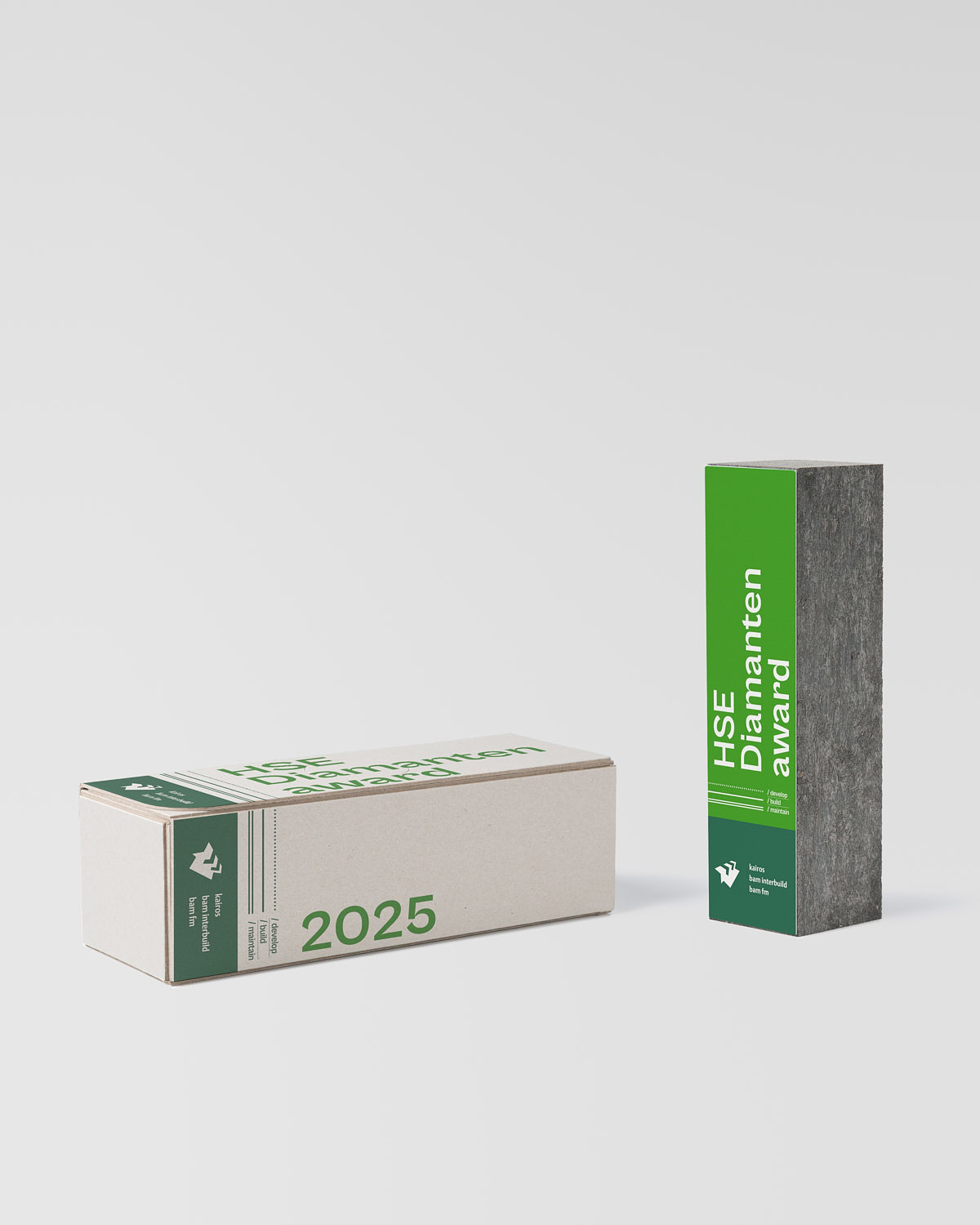 Estuche trofeo personalizado Totem Sustain Awards